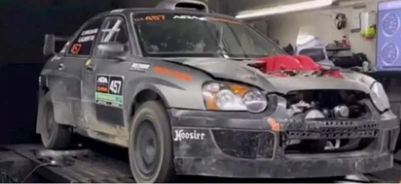 В Сети показали раллийный Subaru WRX STI с…