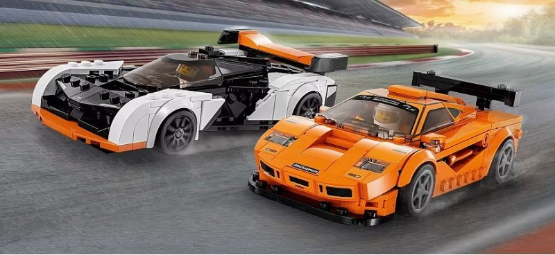 Компания Lego представила наборы McLaren Double…