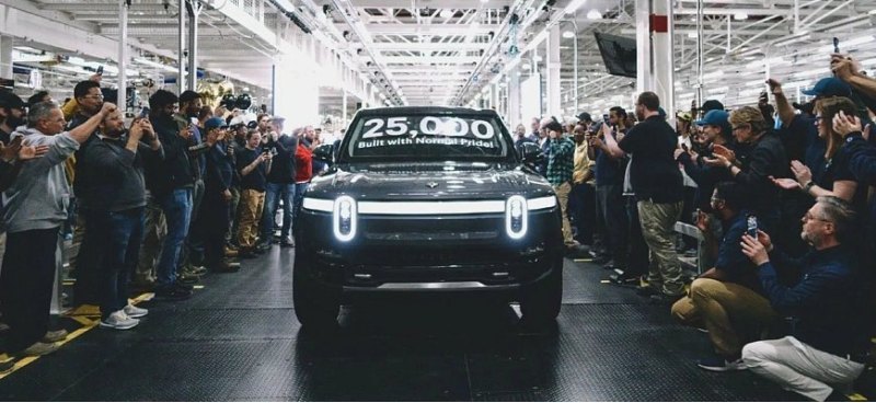 Компания Rivian планирует выпустить 50 000…