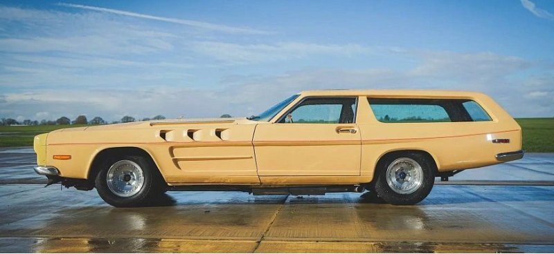 Причудливый Shooting Brake с 27-литровым…