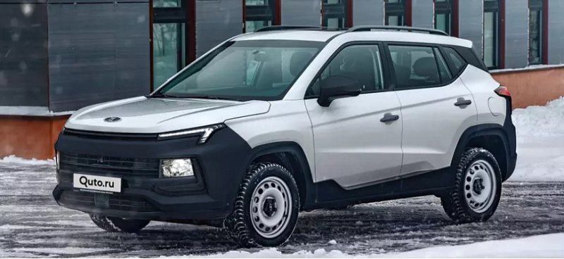 Упрощенная версия кроссовера «Москвич 3» за 1,5…