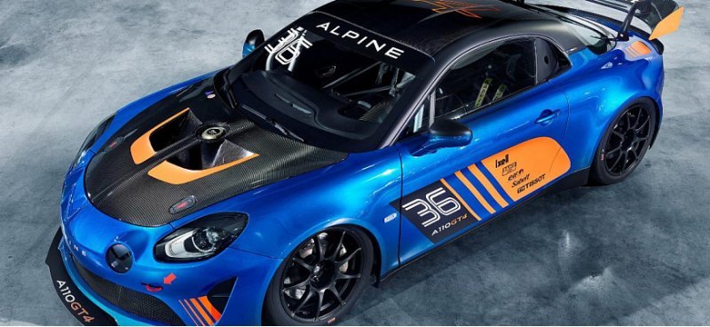 Компания Alpine показала гоночный A110 GT4 Evo на…