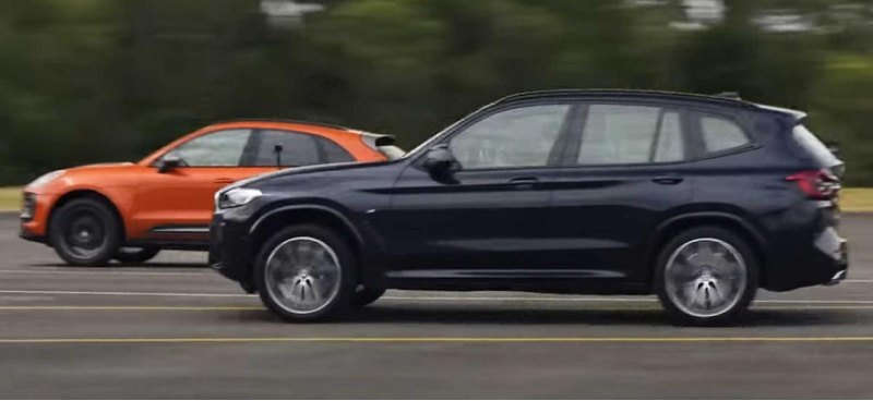 Сможет ли Porsche Macan обогнать BMW X3 xDrive30i…
