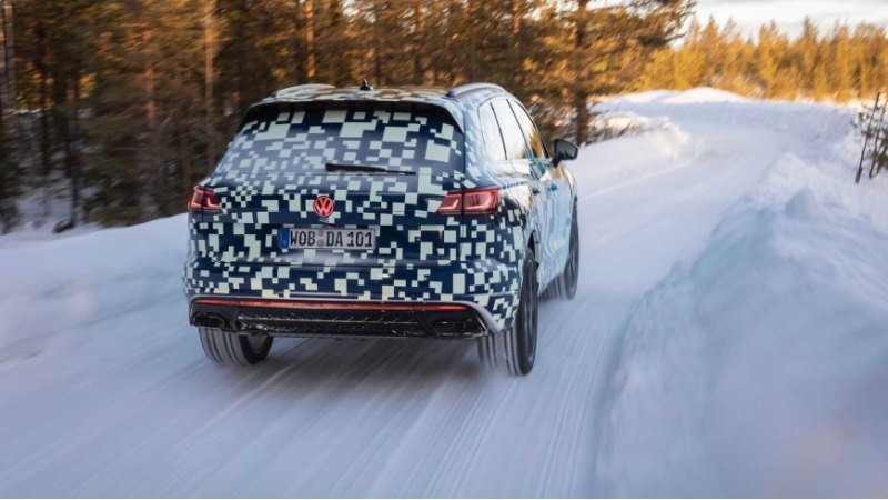 Хотя Touareg будет выглядеть свежо, у него…