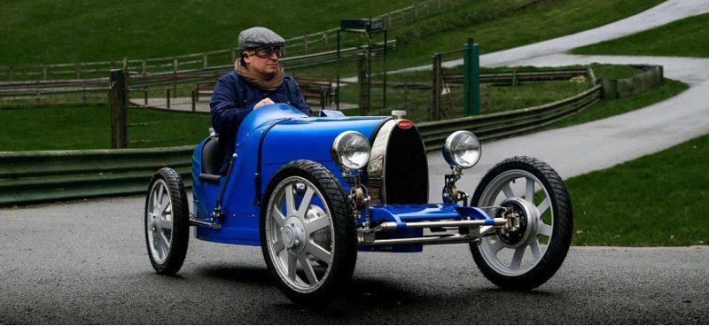 На чемпионате Bugatti Baby II в Великобритании…