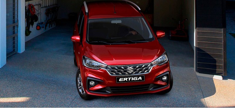 В России начались продажи минивэнов Suzuki Ertiga…