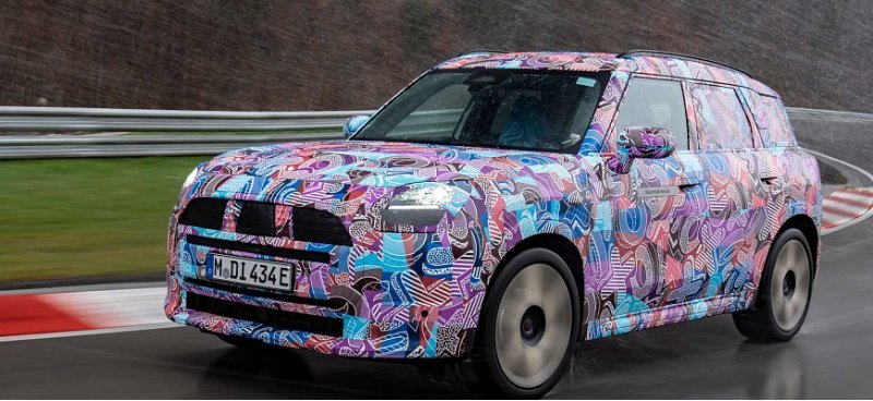 Новый электромобиль MINI Countryman EV 2024 года…