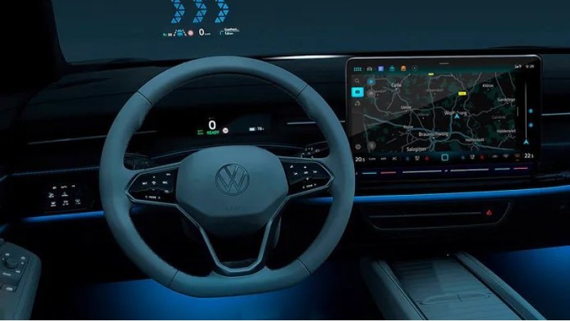 Интерьер этого нового Volkswagen ID.7 уже был…