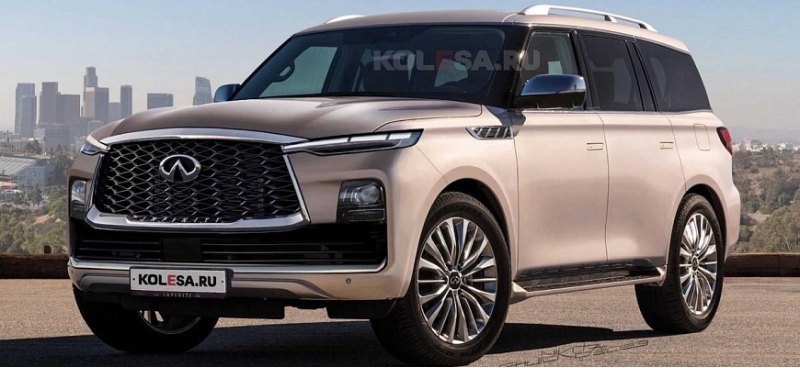 Опубликован рендер внедорожника Infiniti QX80…