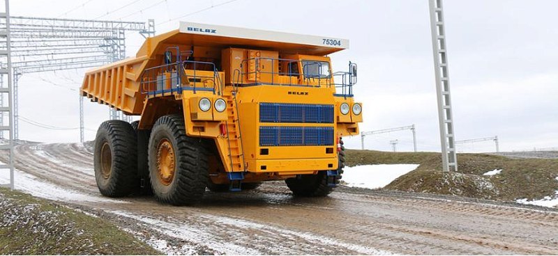 В Белоруссии тестируют БелАЗ-75304 с российской…