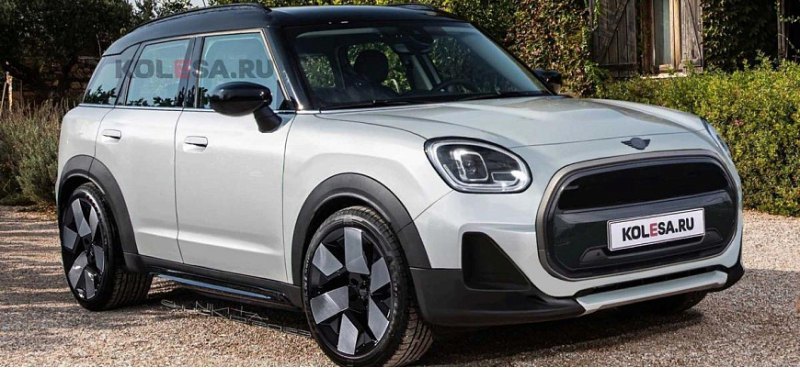 Новый Mini Countryman показан на неофициальном…