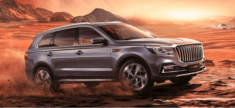 В России начали продавать новые кроссоверы Hongqi…