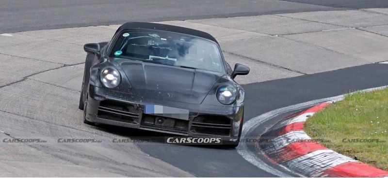 Обновленный Porsche 911 Cabriolet в новых…