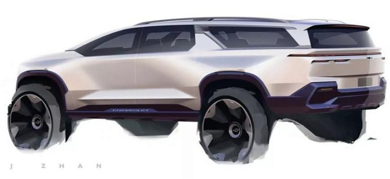 General Motors показала эскизы новых…