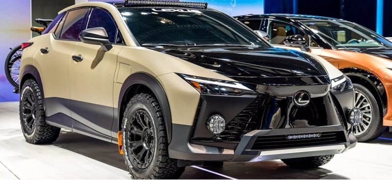 Компания Lexus представила концепт Lexus RZ…