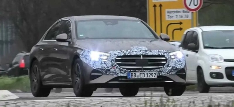 Mercedes E-Class 2024 года засветился с…