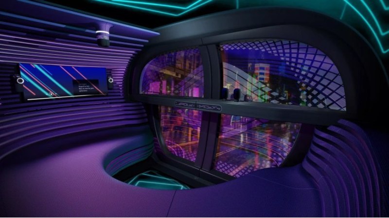Фиолетовый цвет говорит о ночной атмосфере,…