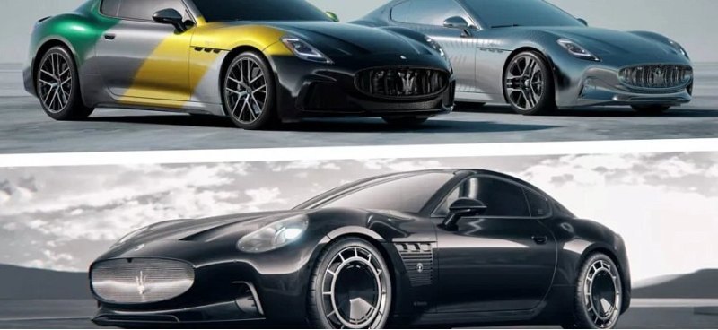 Компания Maserati представила три уникальных…