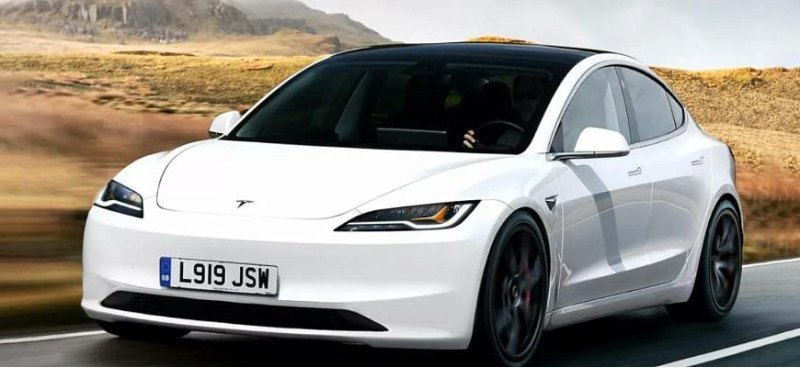 Обновленный Tesla Model 3 2024 года представлен…