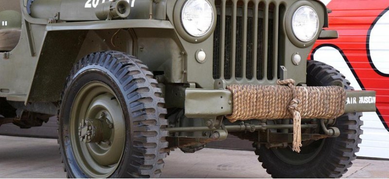 В сарае найден классический внедорожник Jeep…