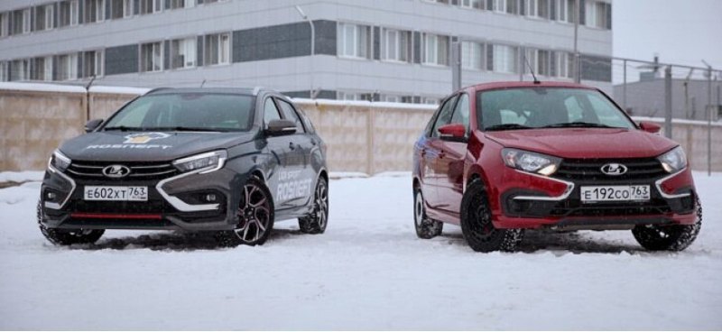 Новая 120-сильная LADA Granta Sport была замечена…