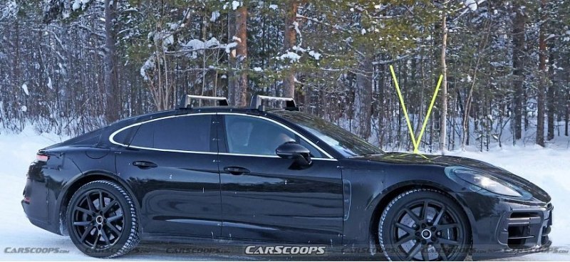 Салон нового Porsche Panamera в стиле Cayenne…