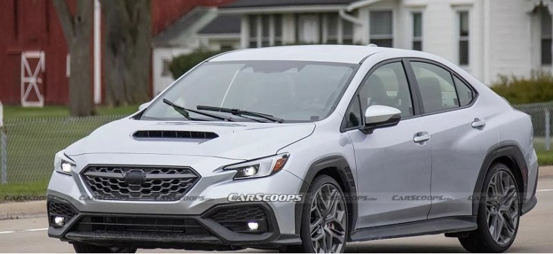 Загадочный прототип Subaru WRX попал на испытания…