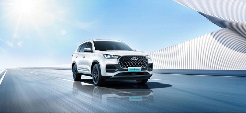 Первый официальный гибридный кроссовер CHERY…
