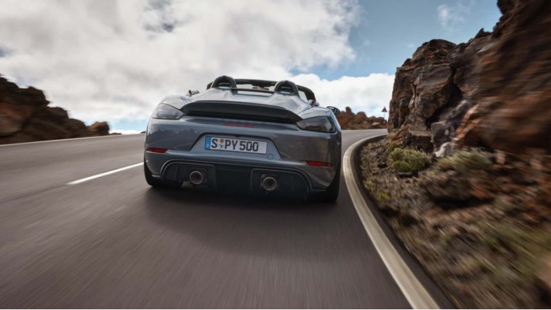 Porsche 718 Spyder RS доступен для заказа в…