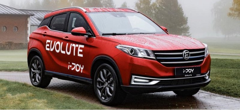 Российский электрокроссовер Evolute i-Joy…