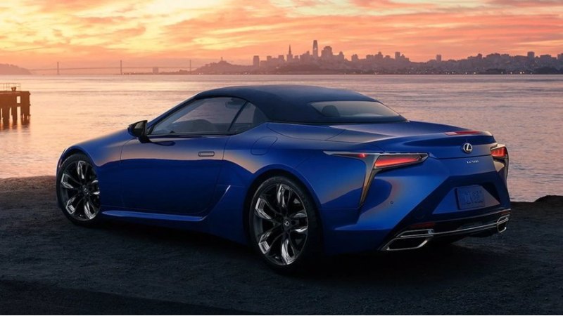 В 2024 году стоимость кабриолета LC 500 будет…