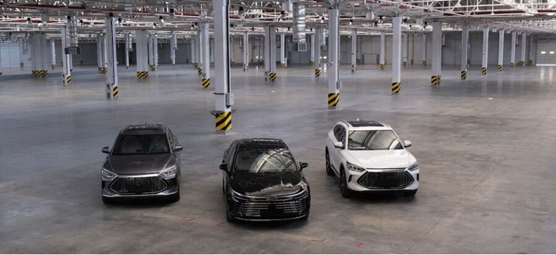 Производство китайских автомашин BYD запустят…