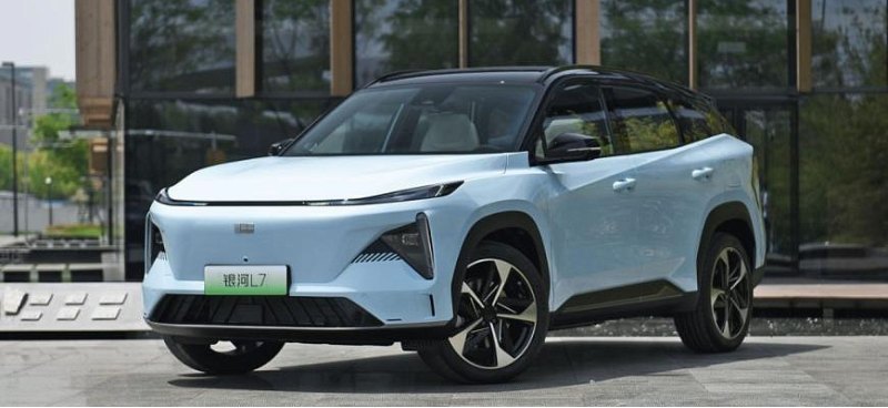 Гибридный кроссовер Geely Galaxy L7 добрался до…