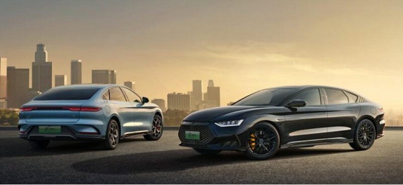 Новый гибридный седан BYD Han DM 2023 стал…
