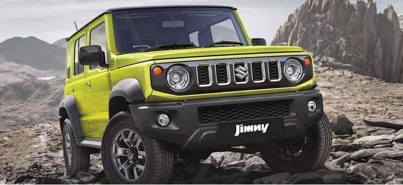 5-дверный внедорожник Suzuki Jimny собрал в Индии…