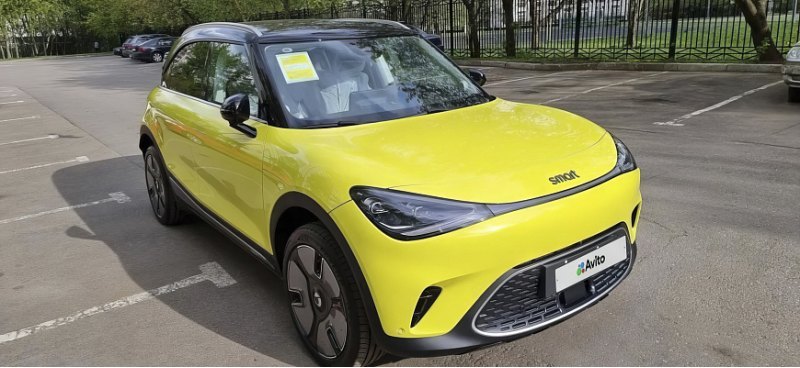 Электрический кроссовер Smart #1 доступен в…