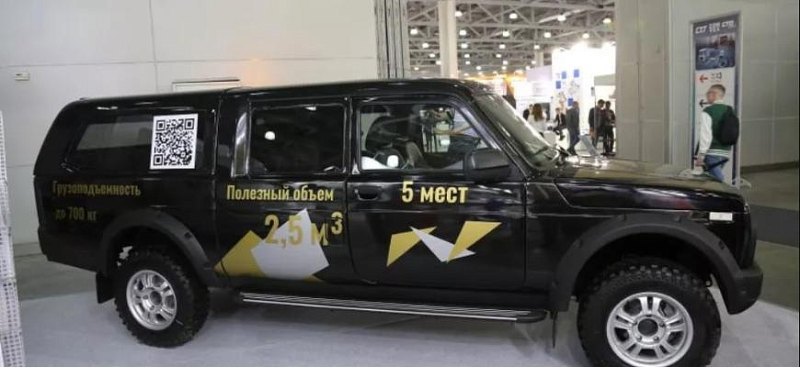 В Москве показали пикап на базе длиннобазного…