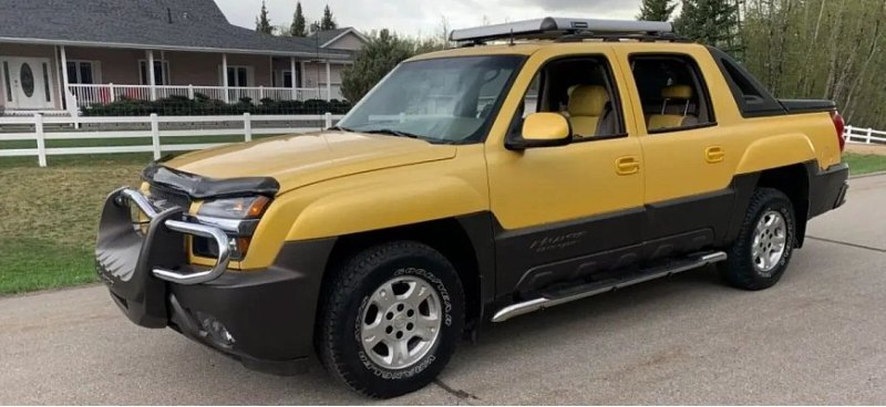 Уникальный пикап Chevy Avalanche был построен для…