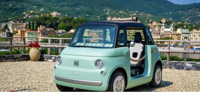 Компания Fiat показала возрожденную электрическую…