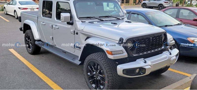 На тестах замечен обновленный пикап Jeep…
