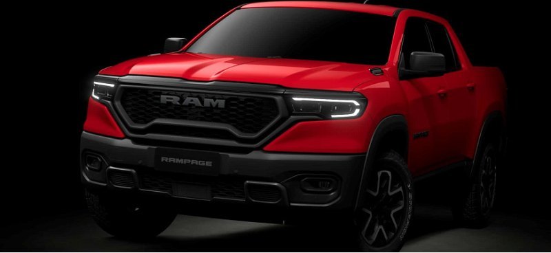Официальный тизер Ram Rampage 2024 года…