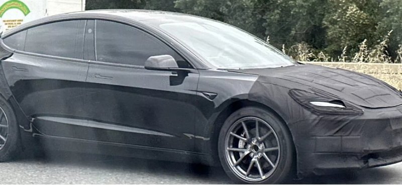 Обновленную Tesla Model 3 2024 года фотошпионы…