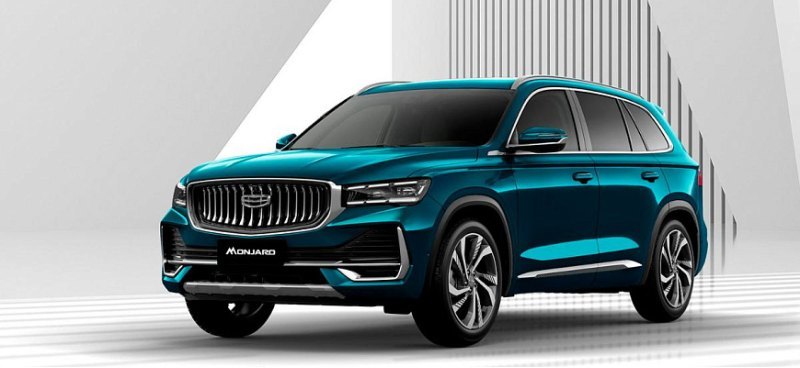 В России продано 636 кроссоверов Geely Monjaro по…