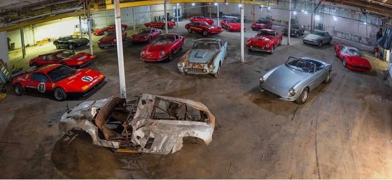 В старом сарае было найдено 20 старинный моделей…