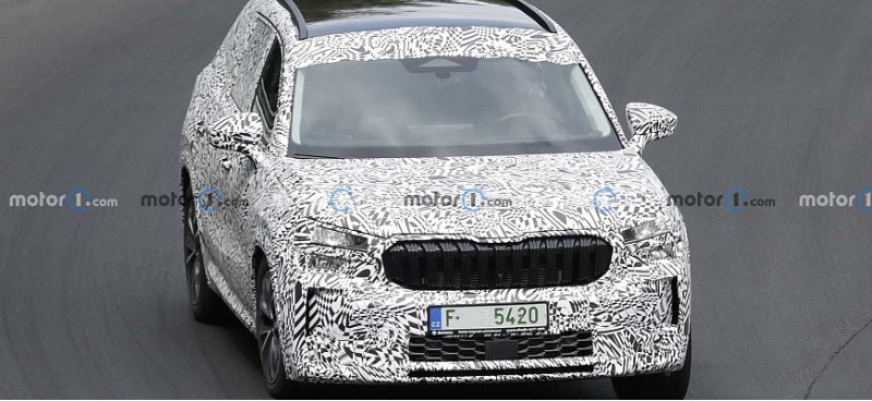 Кроссовер Skoda Kodiaq 2024 года попал на…