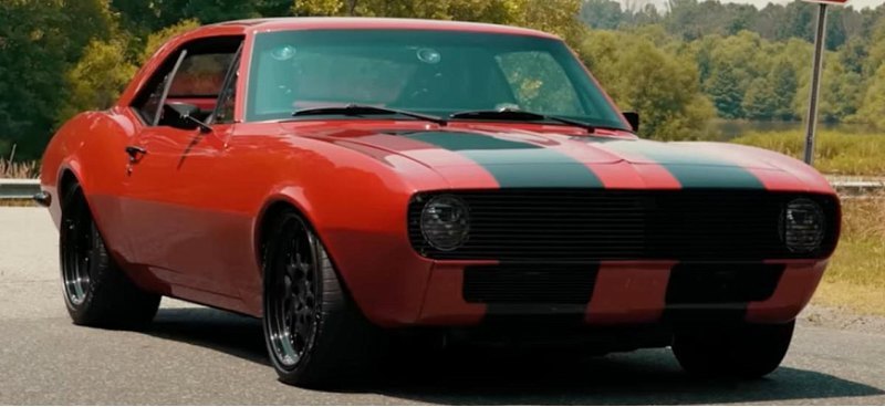 Оригинальный Chevy Camaro получил двигатель LS7…