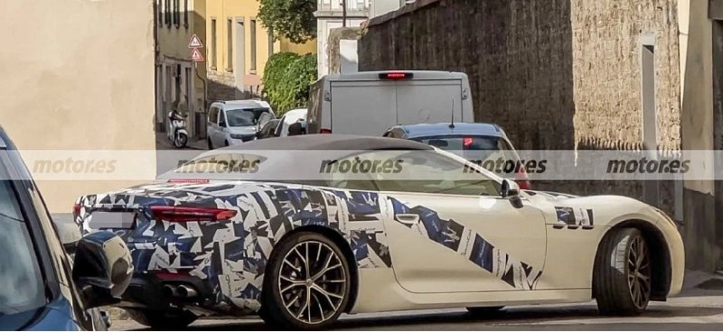 Новый кабриолет Maserati GranCabrio засветился…