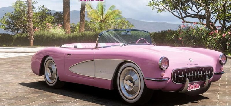 Электрический Corvette '56 от Barbie теперь…