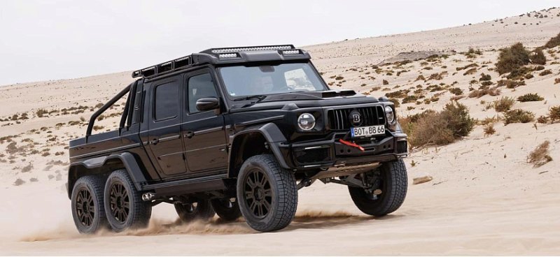 Ателье Brabus представило два огромных…