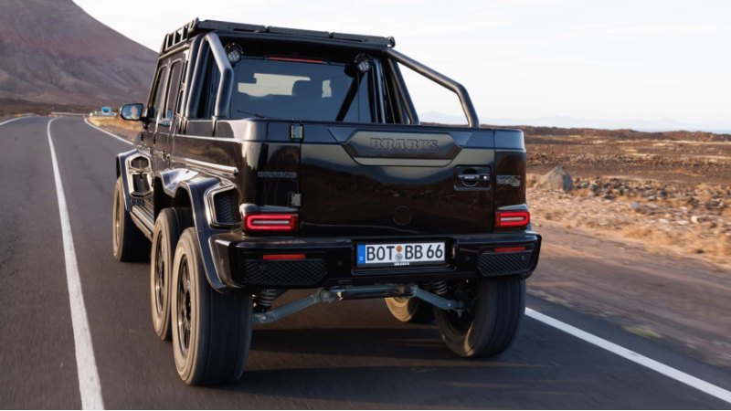 Brabus представил два новых шестиколесных пикапа,…